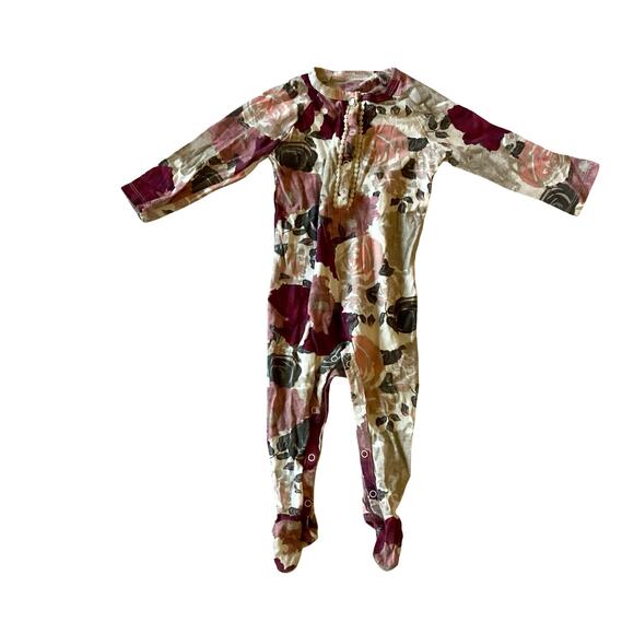 Jessica Simpson Floral Footie - Picture 1 of 5
